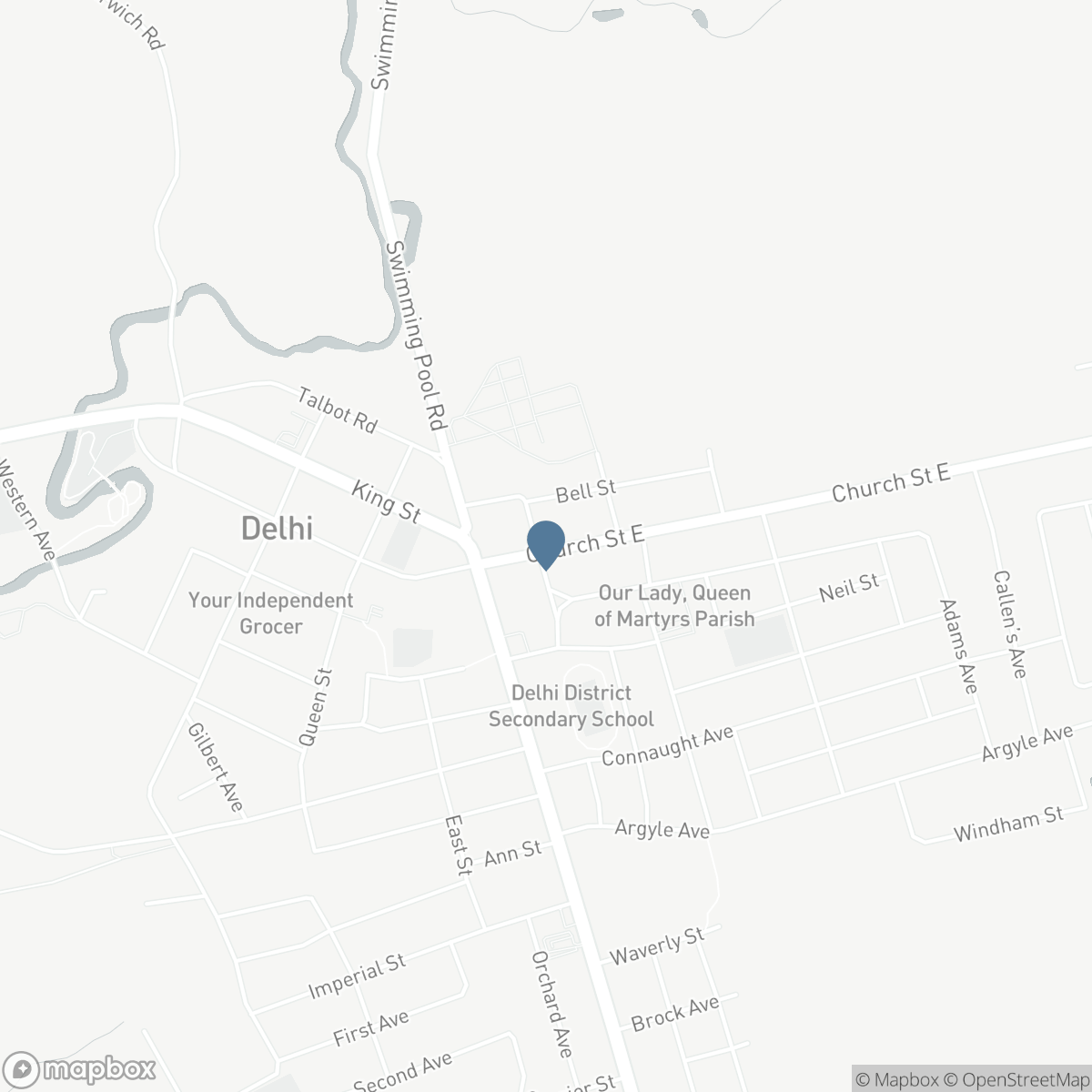 41 CHURCH STREET E, Delhi, Ontario N4B 1T5